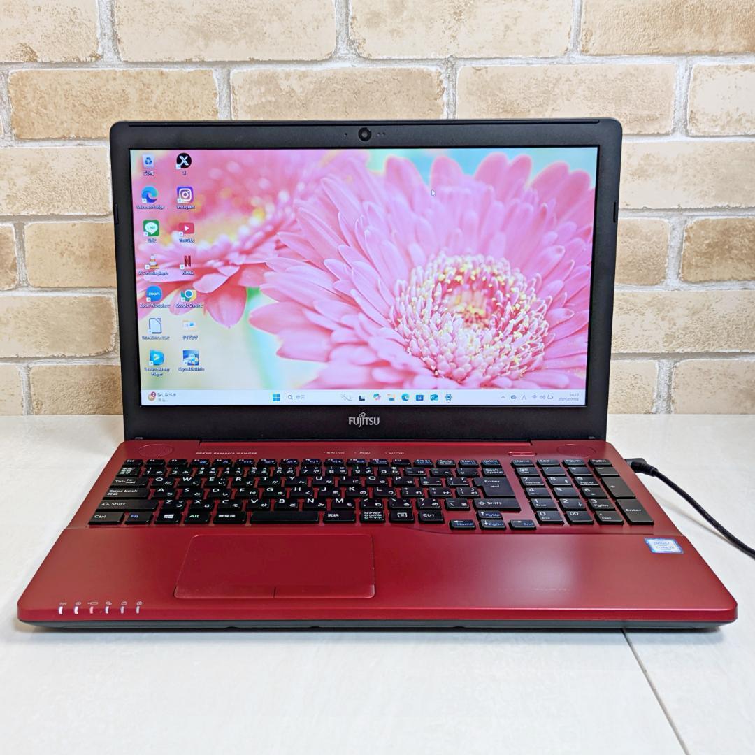 新品SSD爆速・i3/メモリ8G☆初心者OK！ Win11ノートパソコン★B08