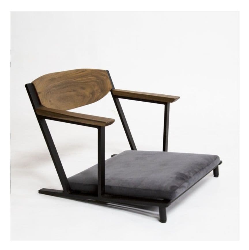 IKKE floor chair walnutイッケフロアチェア ウォールナット