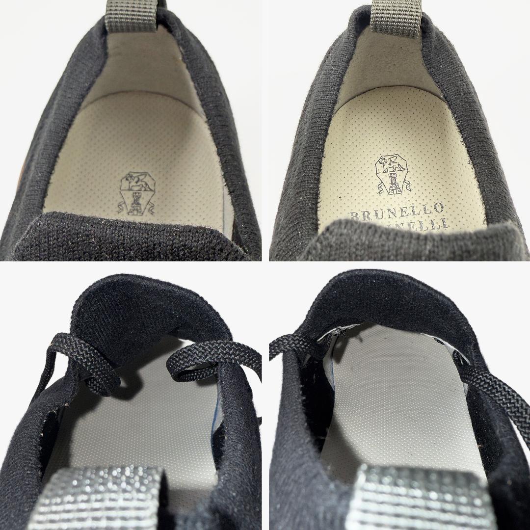 定価18万【現行品・極美品】ブルネロクチネリ スニーカー ニット 28㎝ 43