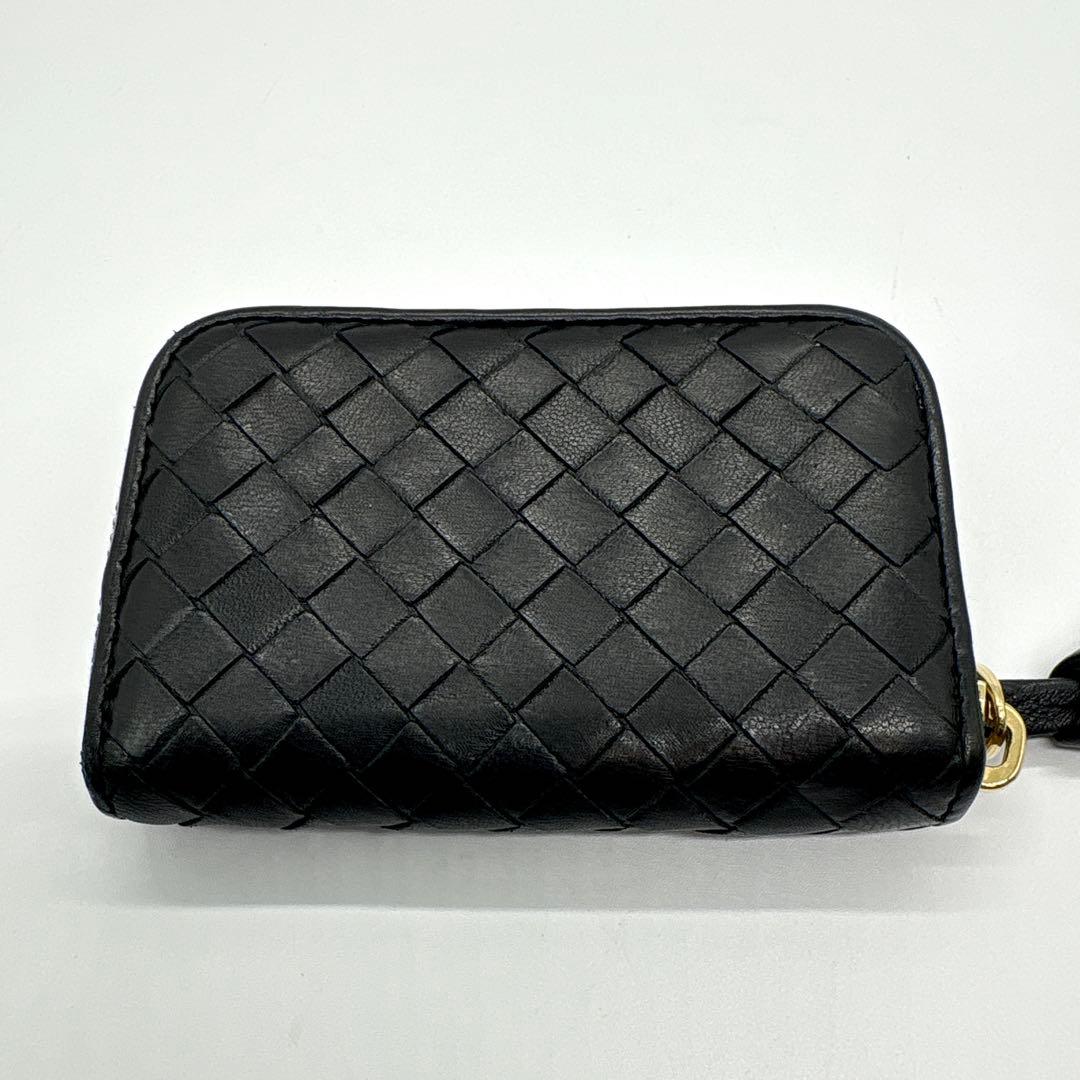 美品✨ボッテガヴェネタ イントレチャート ケース 黒