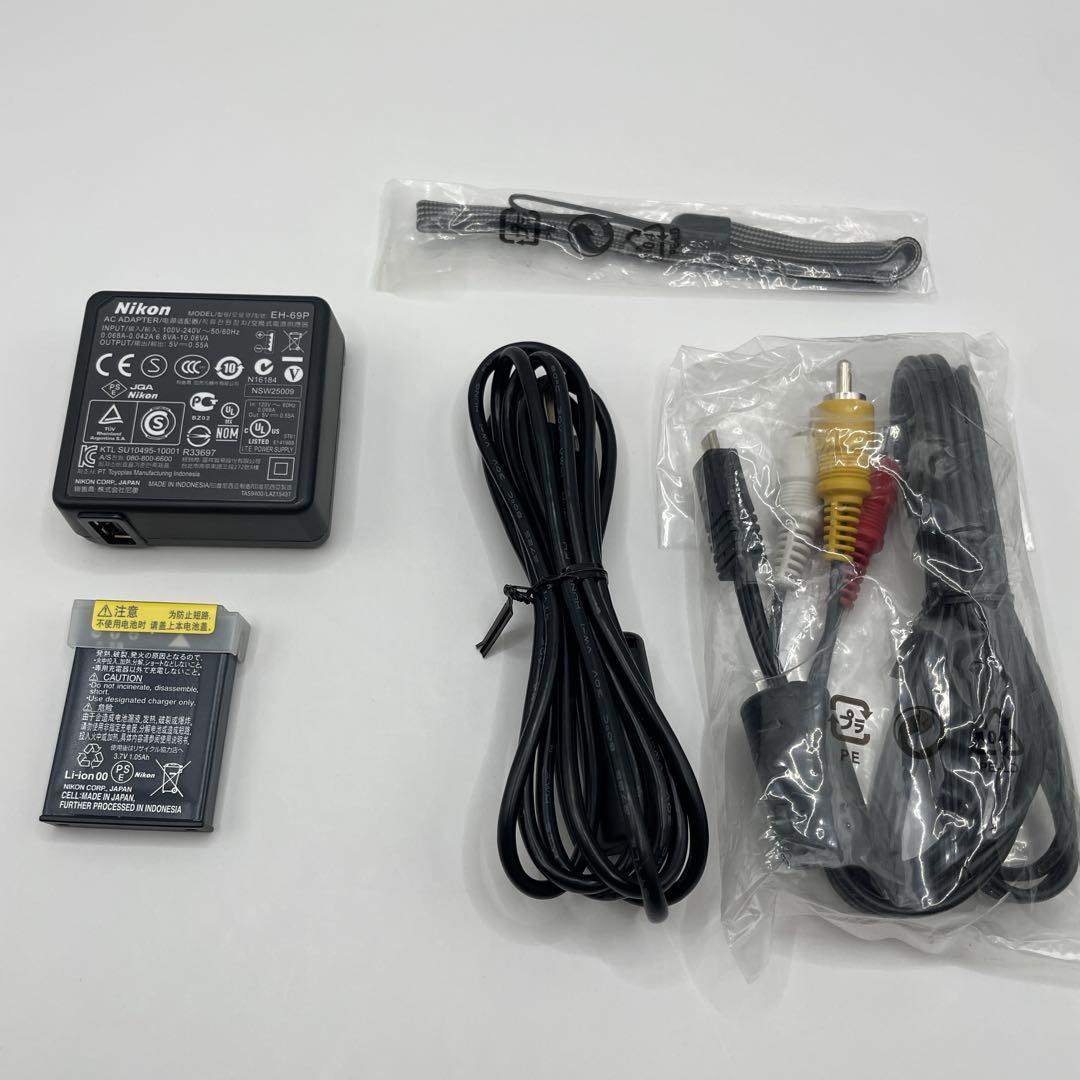 【動作品】Nikon COOLPIX S6300 シルバー コンデジ