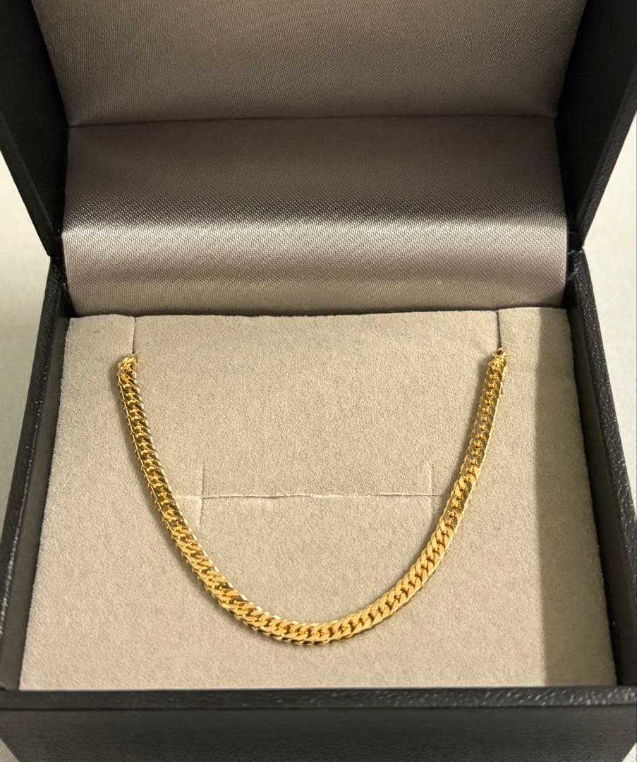 k18喜平ネックレス 6面 10.4g 箱、保証書付き