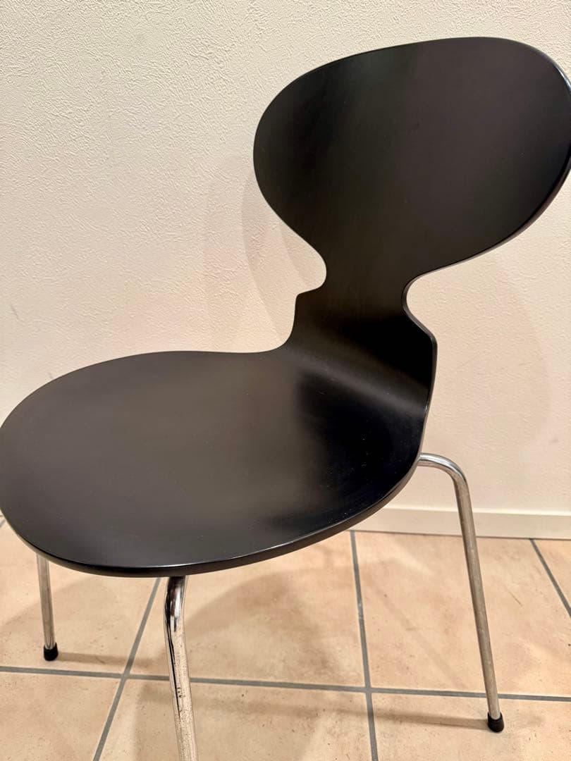 み*け様 フリッツハンセン アントチェア ブラック 4本脚（2/3)