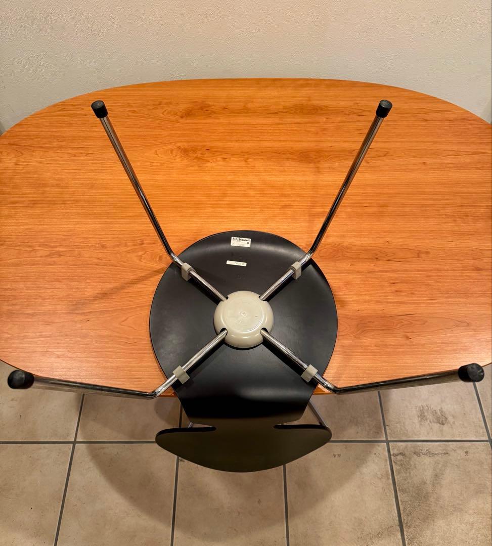 み*け様 フリッツハンセン アントチェア ブラック 4本脚（2/3)