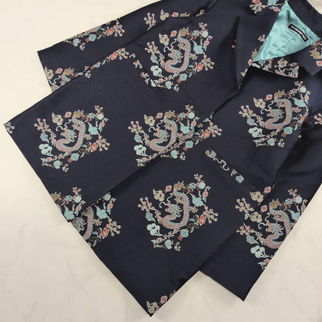 【近年モデル✨】VIVIENNE TAM ジャケット 龍 ドラゴン 刺繍