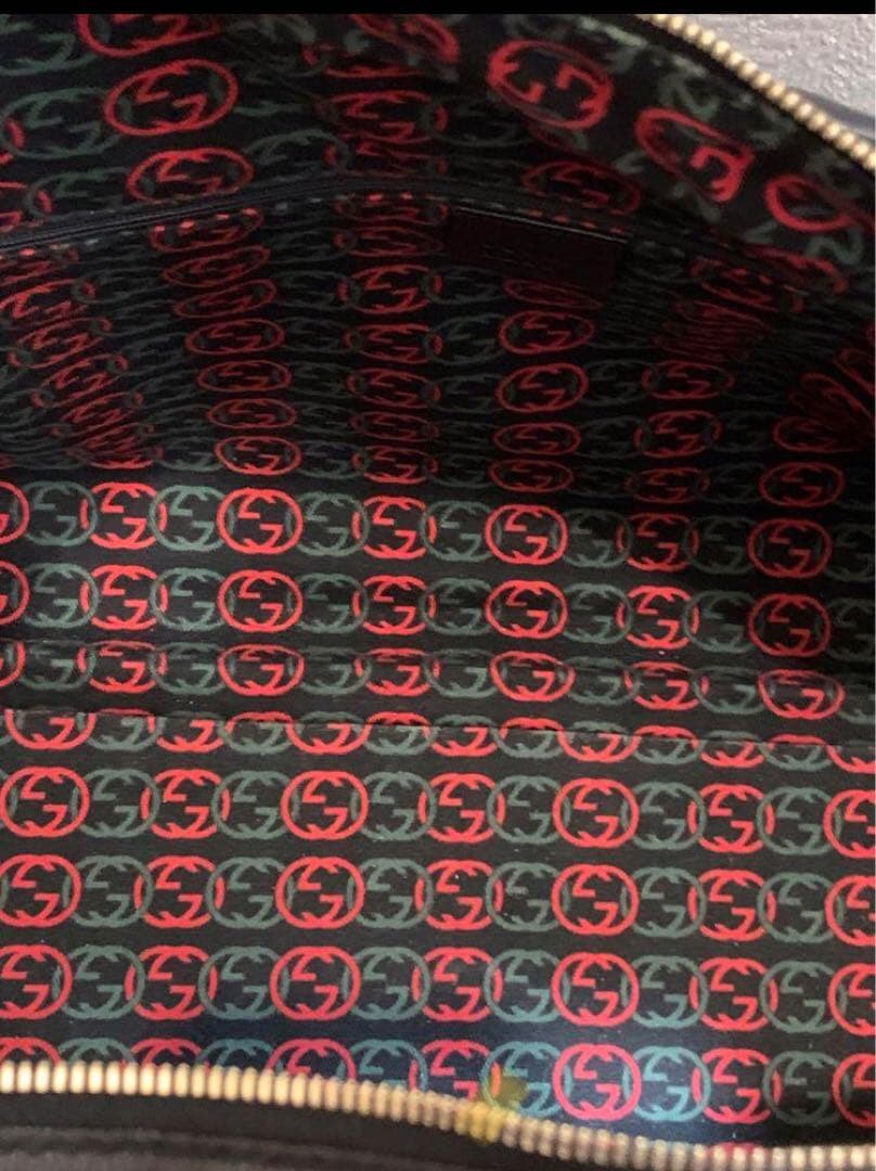 【美品】グッチ ボストンバッグ アビー シェリーライン プリンシーA4 大容量