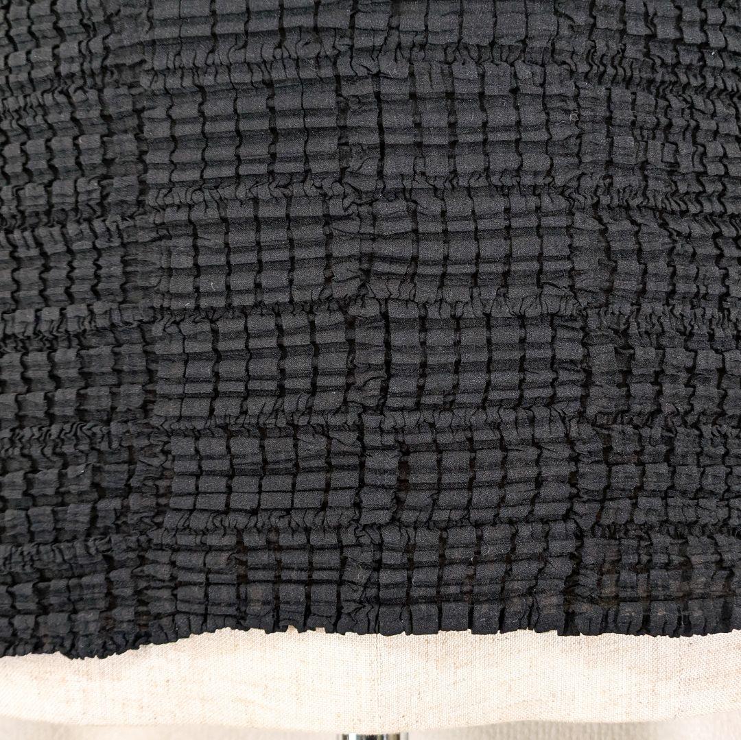 1997年　イッセイミヤケ　立体プリーツ　ハイネック　ブラウス　プリーツプリーズ