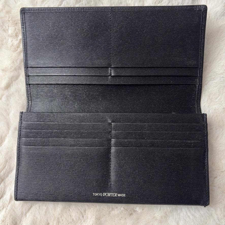 良品　PORTER　ポーター　カレント　CURRENT　財布　黒　ウォレット