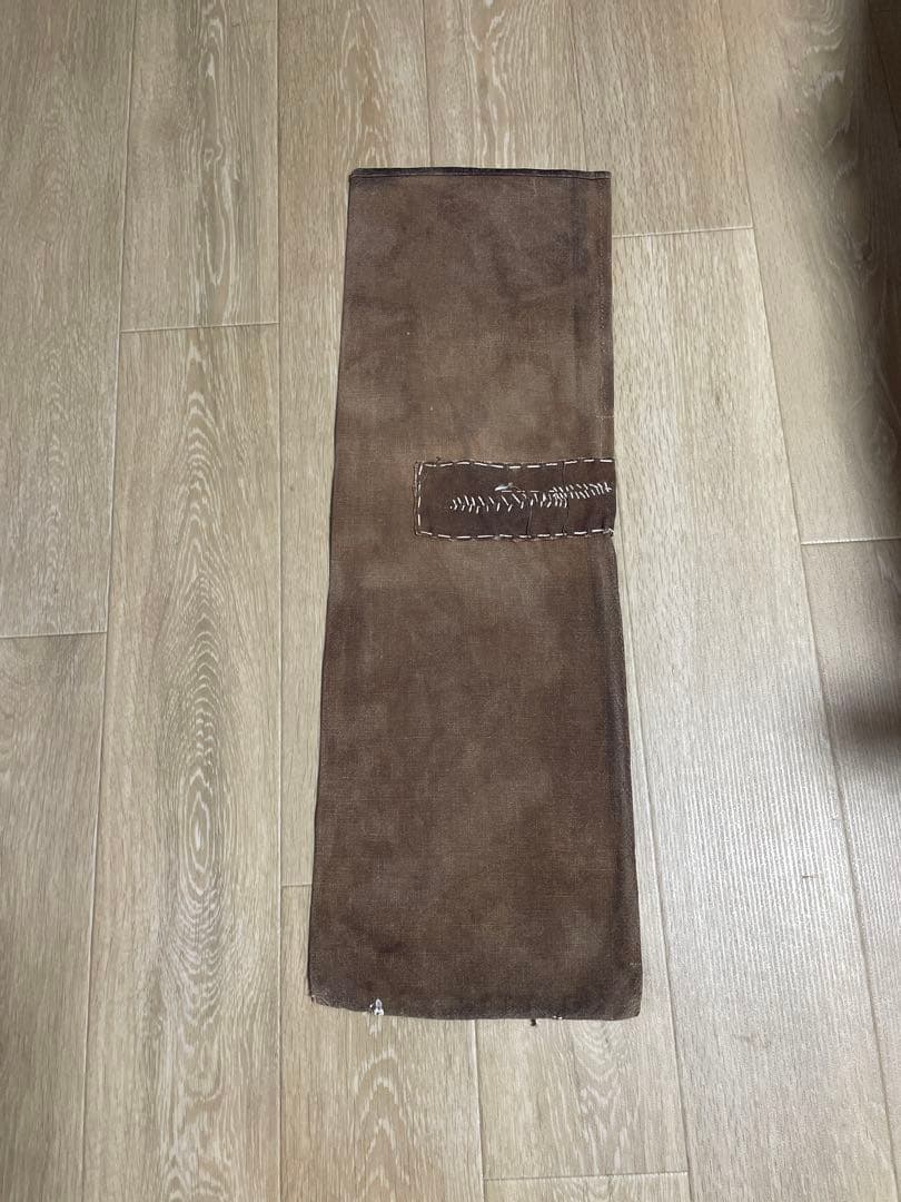 酒袋　柿渋染め25