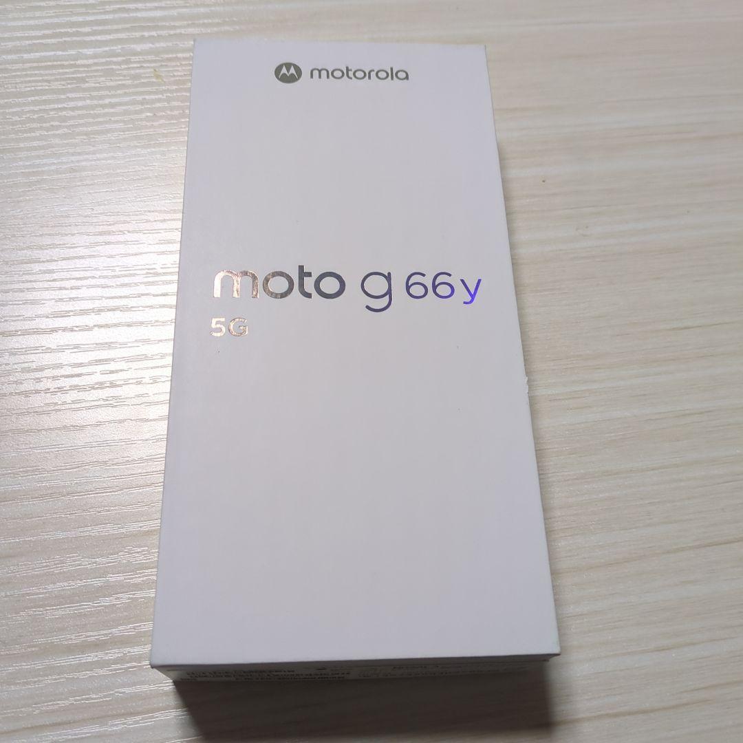 ※新品未使用※　モトローラ　MOTO g66y
