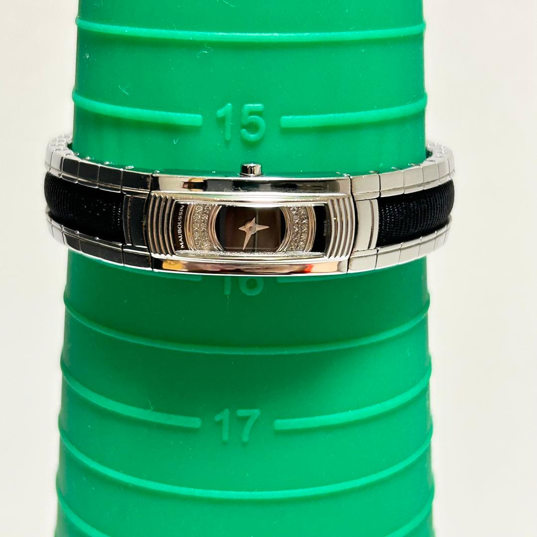 稼働/新品電池 モーブッサン MAUBOUSSIN フーガ 腕時計