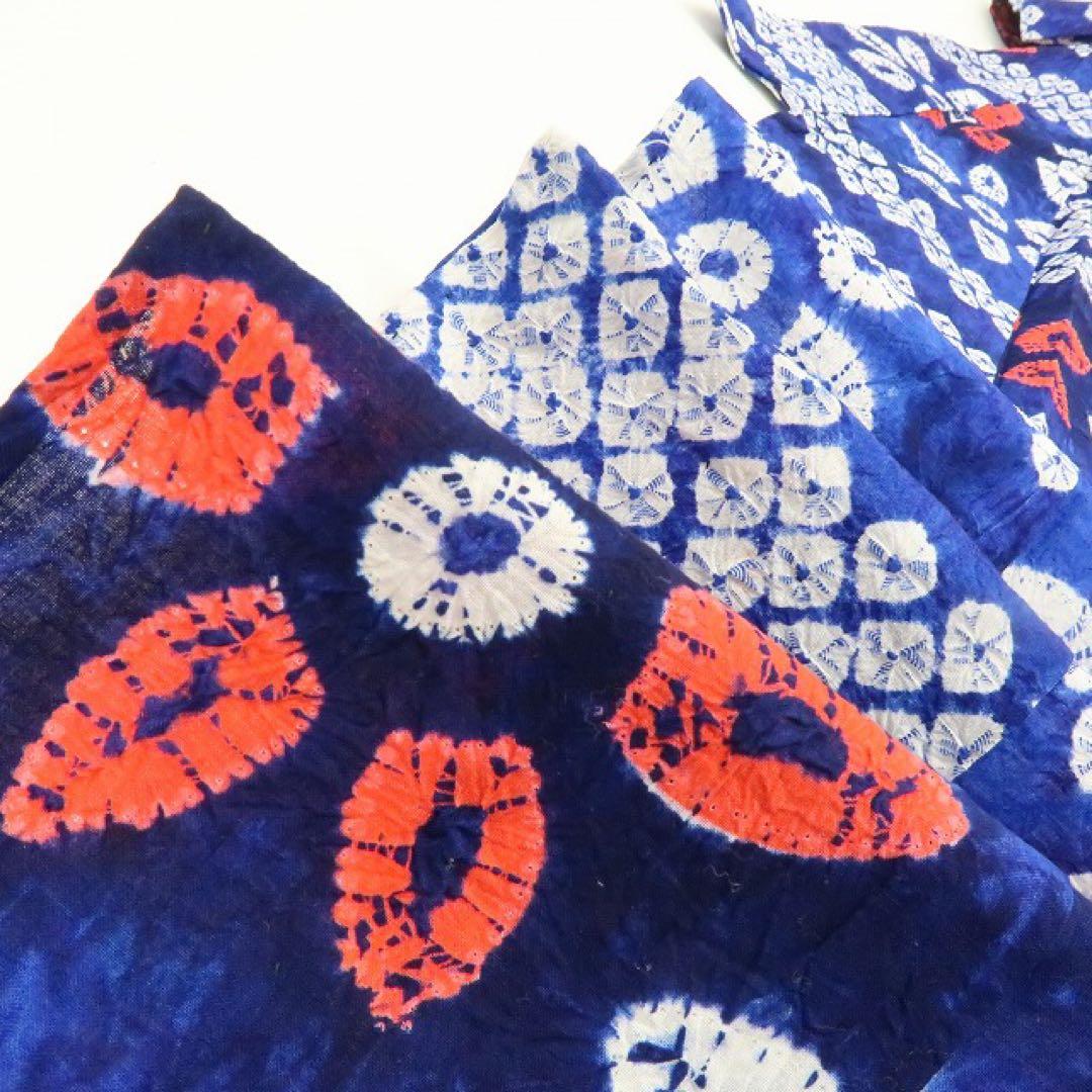 美品 有松鳴海絞り 高級浴衣 着物 A2224