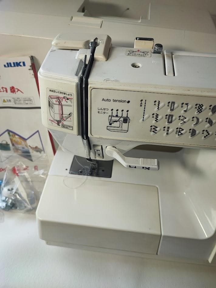 JUKI コンピューターミシン　HZL-7800　日本製 フットコントローラー無