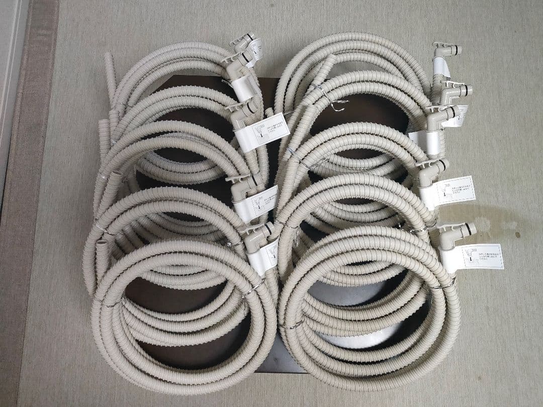 パナソニック 風呂水給水ホースとフィルター、ホースハンガー10セット