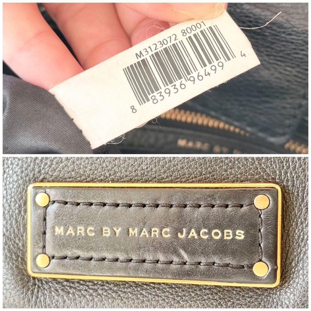【極美品】MARC JACOBS 2way ハンドバッグ ナターシャ 黒