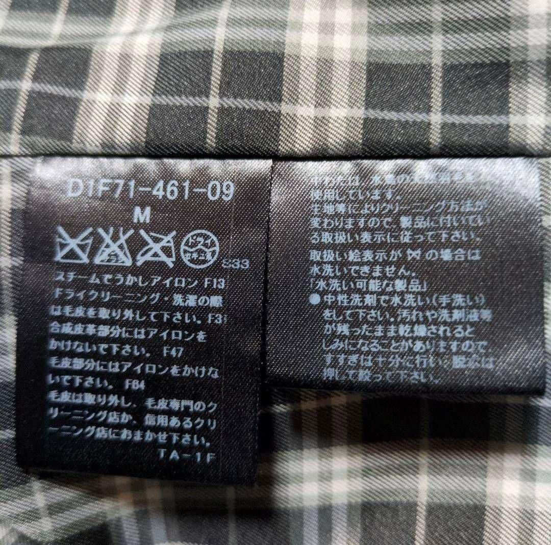 すこバーバリーブラックレーベル　シャイニーブラック！ロングダウンジャケット