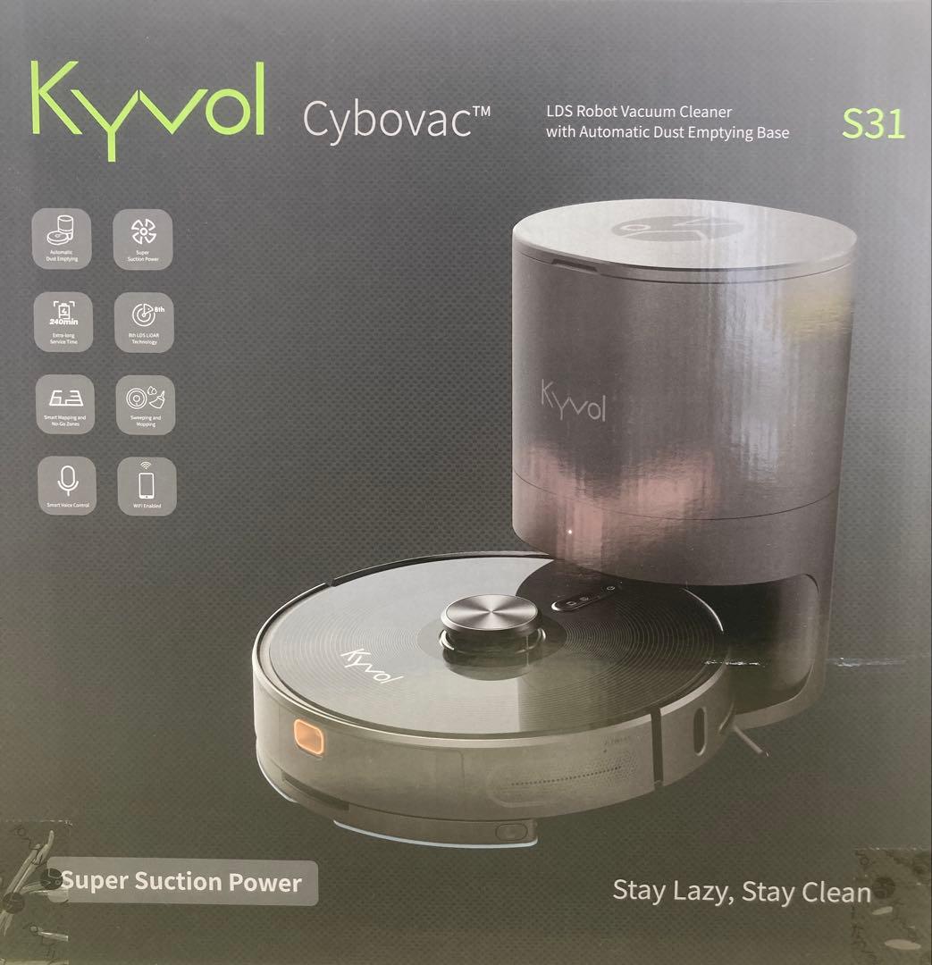 Kyvol Cybovac S31 ロボット掃除機、床拭き