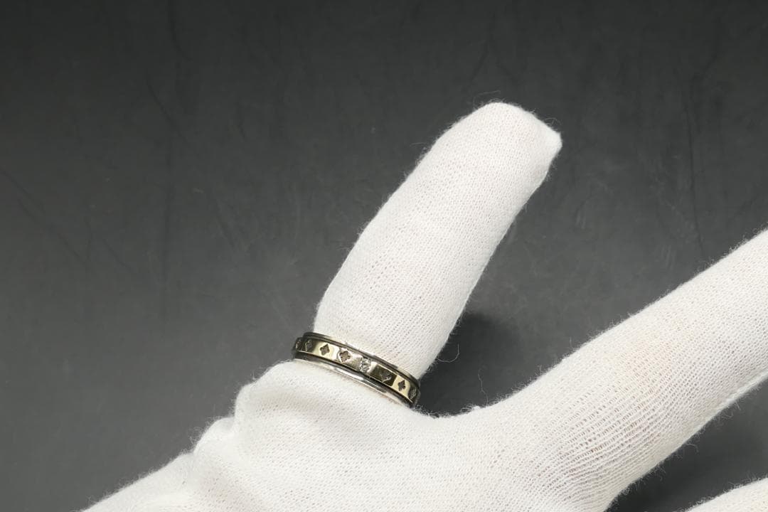 未使用　12号　パトリックコックス　K10　ダイヤモンド　リング　指輪