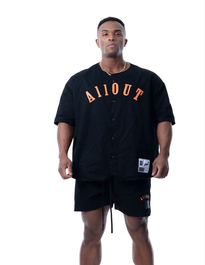 ALL OUT 101 ブラック、オールアウト　 2025セットアップ