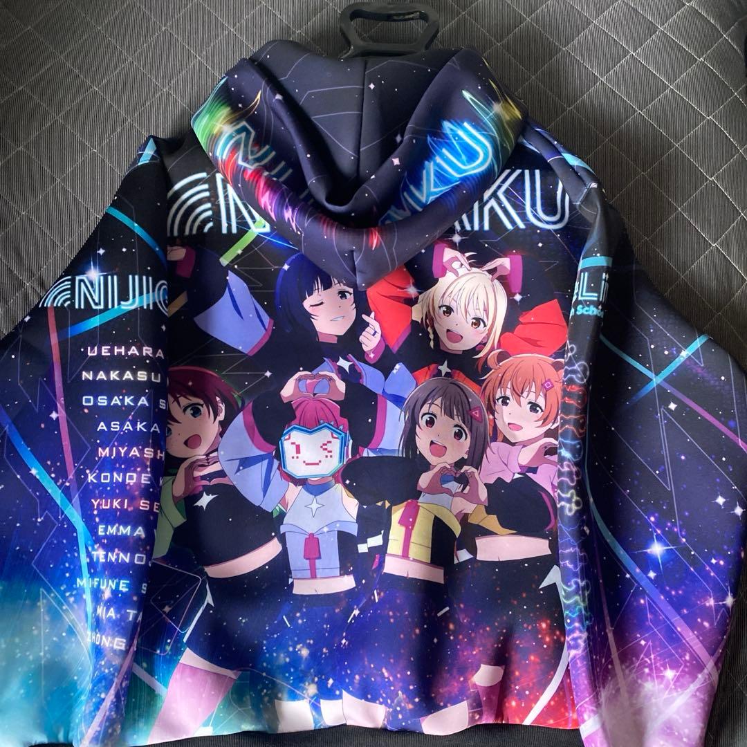 虹ヶ咲学園 フルグラフィックパーカー ラブライブ Lサイズ