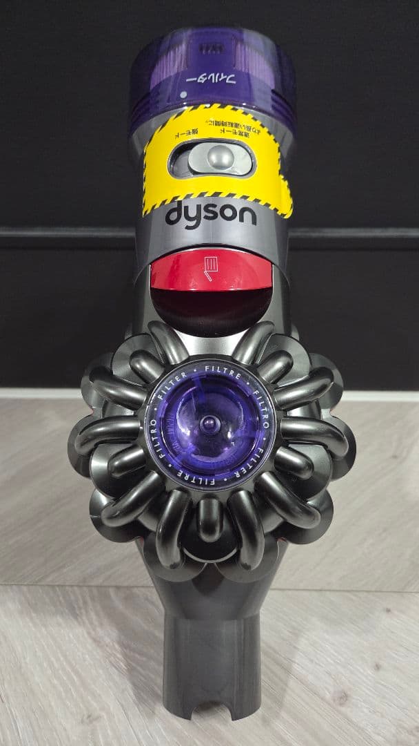 ②ダイソン dyson V8 slim SV10K ハンディクリーナー 42分