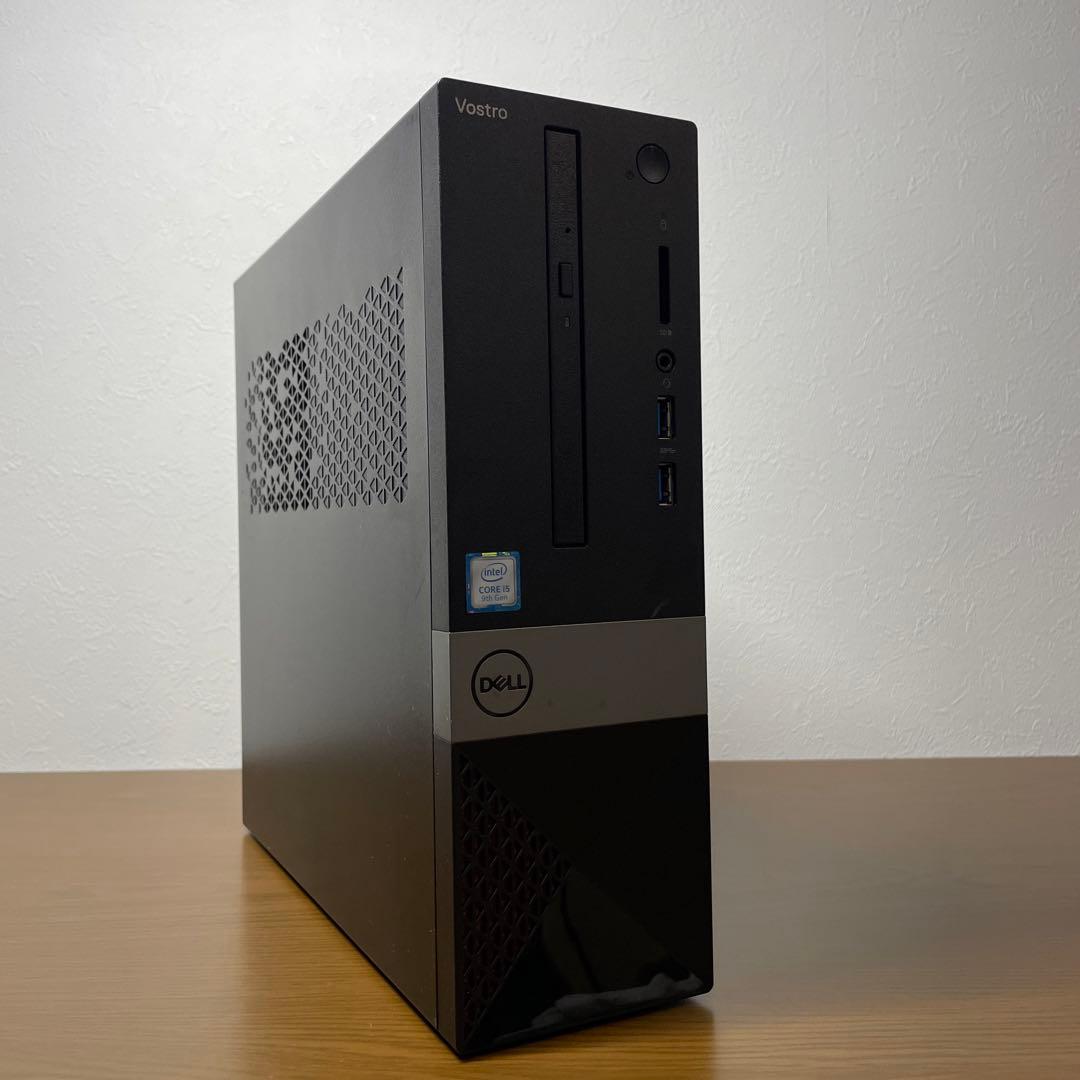 美品DELL デスクトップPC メモリ16GB 新品SSD500GB Win11