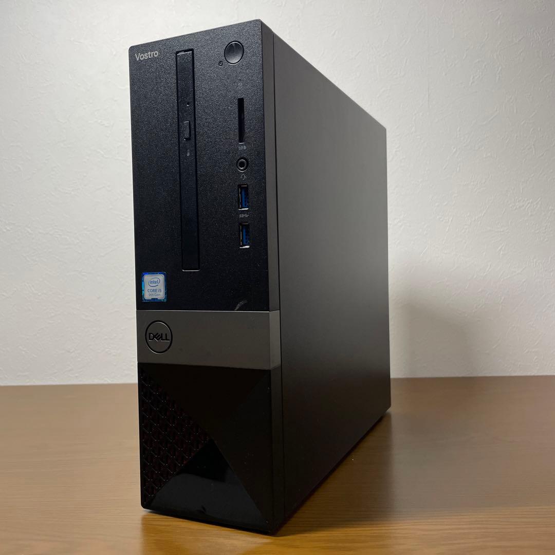 美品DELL デスクトップPC メモリ16GB 新品SSD500GB Win11