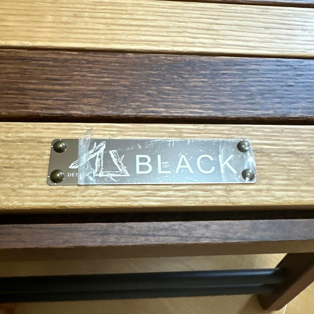 ボブさん用　BLACK DESGN スラットデザインテーブル 収納バッグ付き