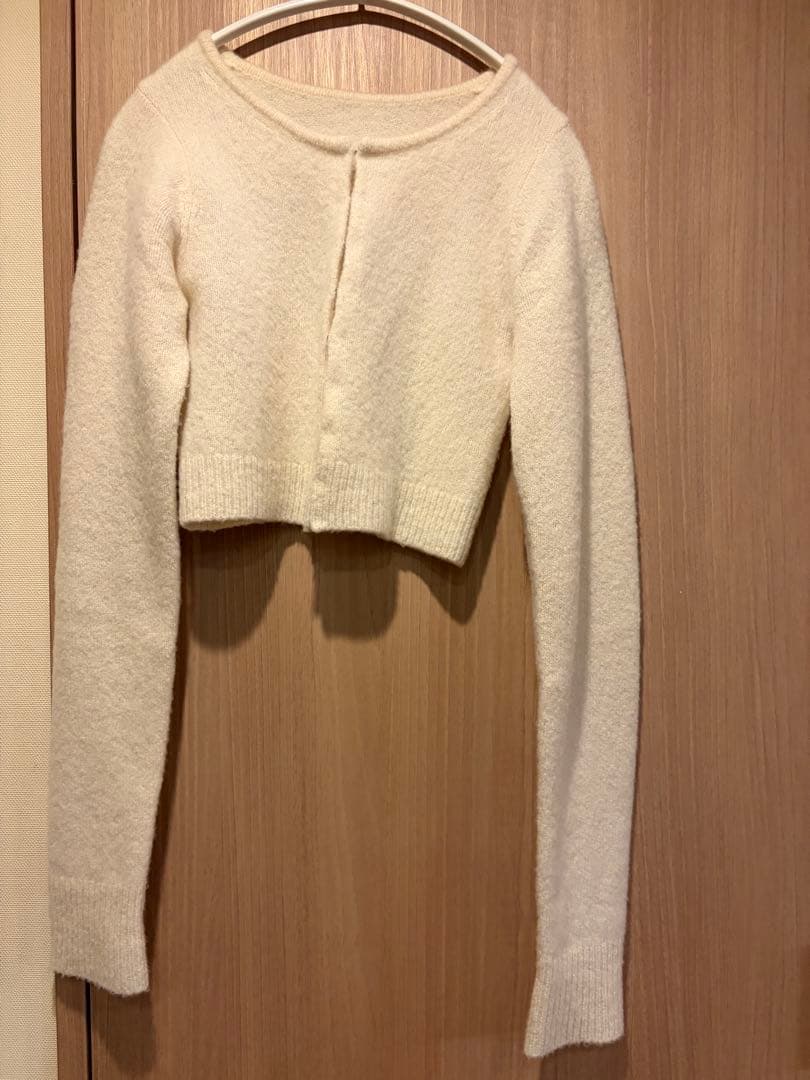 トップス yo BIOTOP Wool mohair cardigan