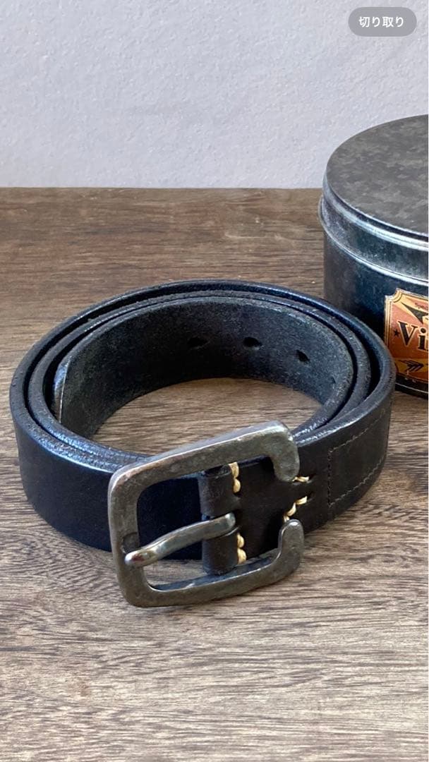 Vintage Works ヴィンテージワークス　 DH5536 牛革ベルト黒