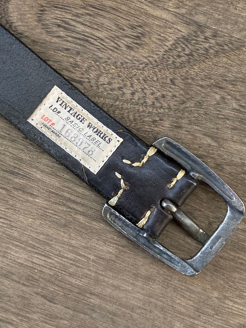 Vintage Works ヴィンテージワークス　 DH5536 牛革ベルト黒