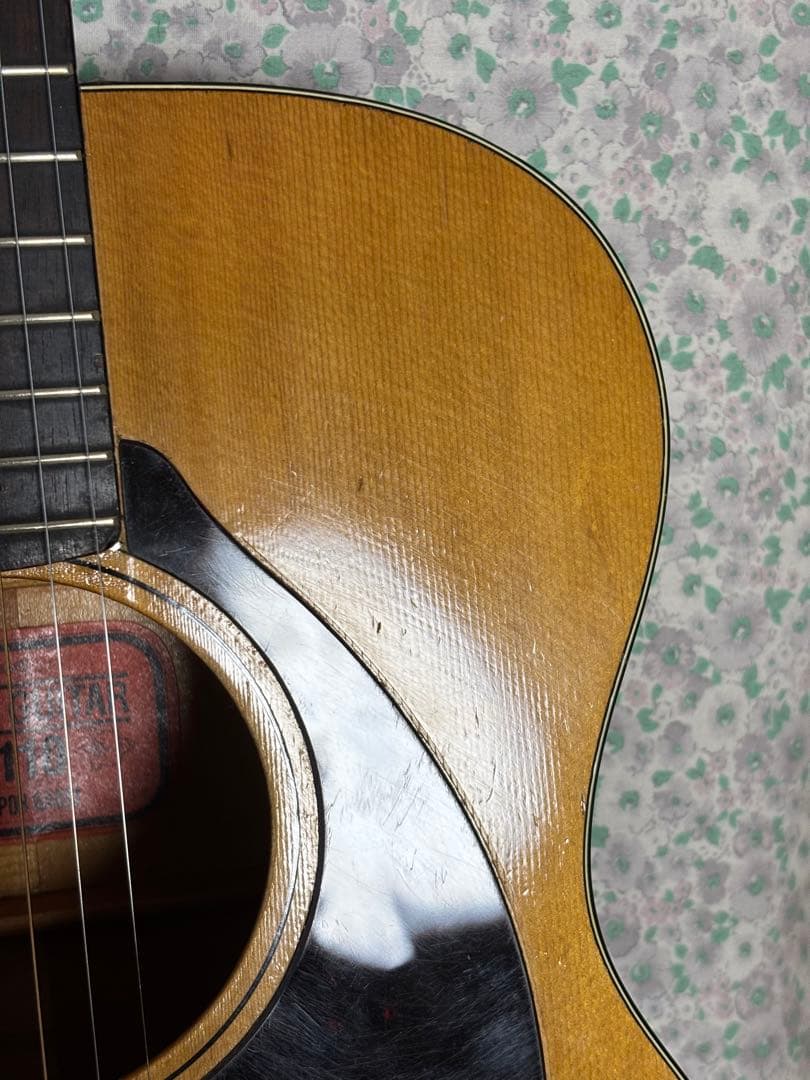 程度上❗️'71年製YAMAHAヤマハ FG110赤ラベル　調整済‼️