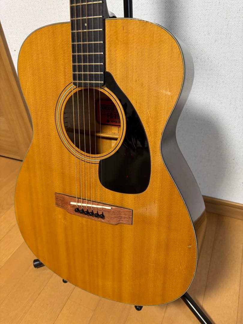 程度上❗️'71年製YAMAHAヤマハ FG110赤ラベル　調整済‼️