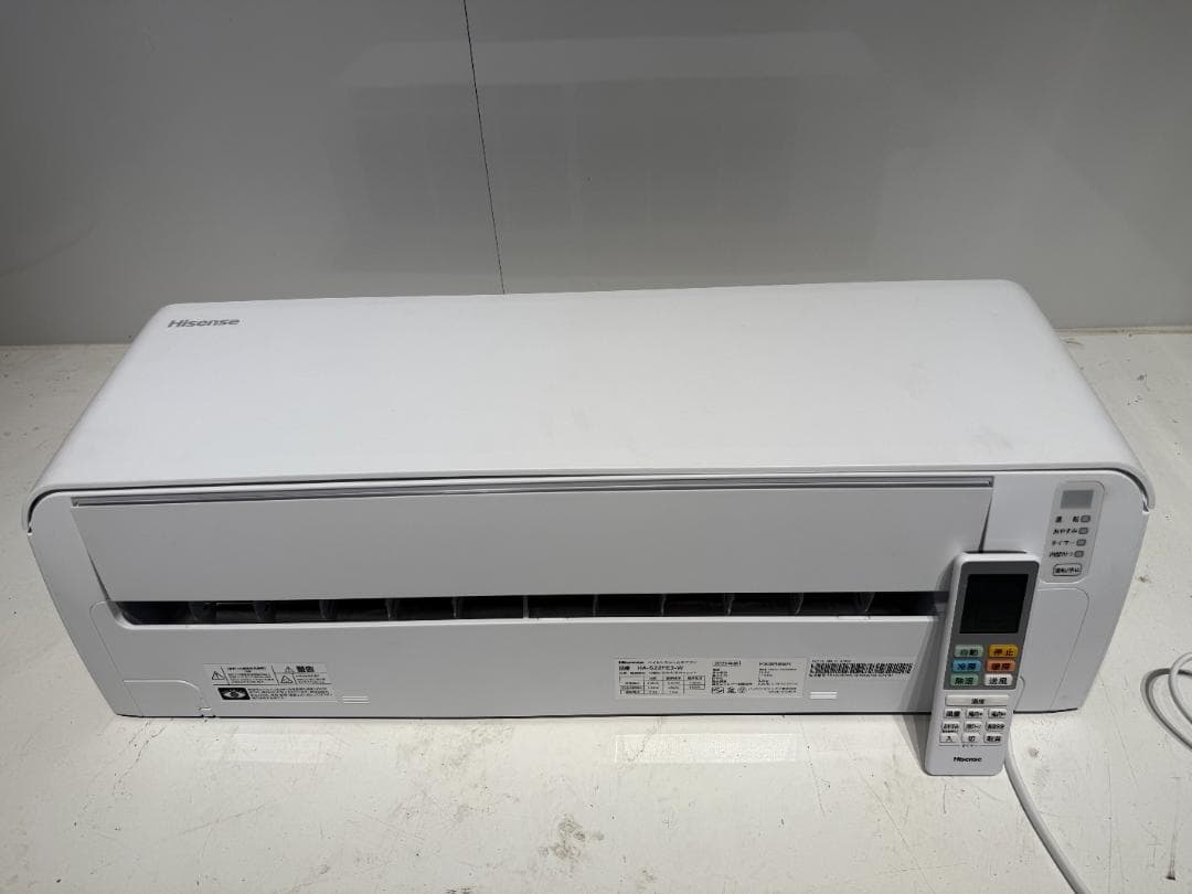 185　Hisense　2023年製エアコン　6～8畳用　整備済み