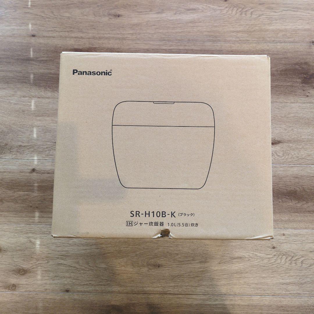お値下げ新品パナソニック SR-H10B-K IHジャー炊飯器 5.5合炊き 黒