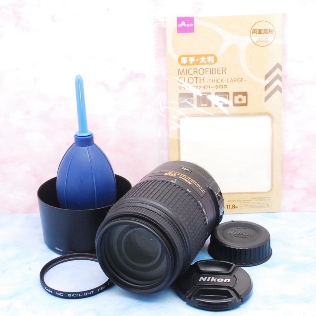 Nikon AF-S 55-300mm✨超望遠レンズ✨手ぶれ補正付✨美品♪