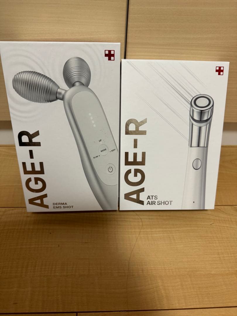 AGE-R DERMA EMS SHOT & ATS AIR SHOT セット