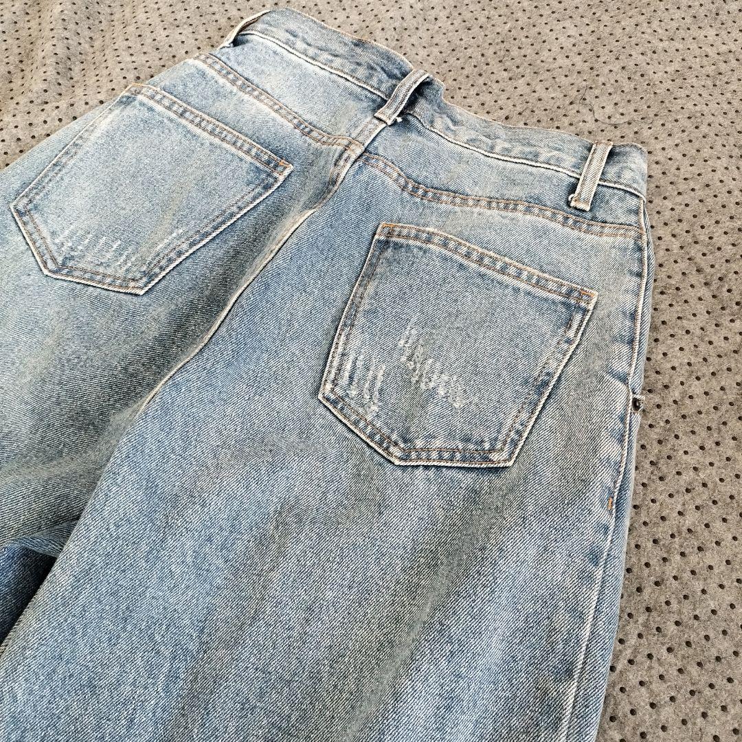 YENN(エン) ハイライズタックワイドデニム　パンツHIGH RISE