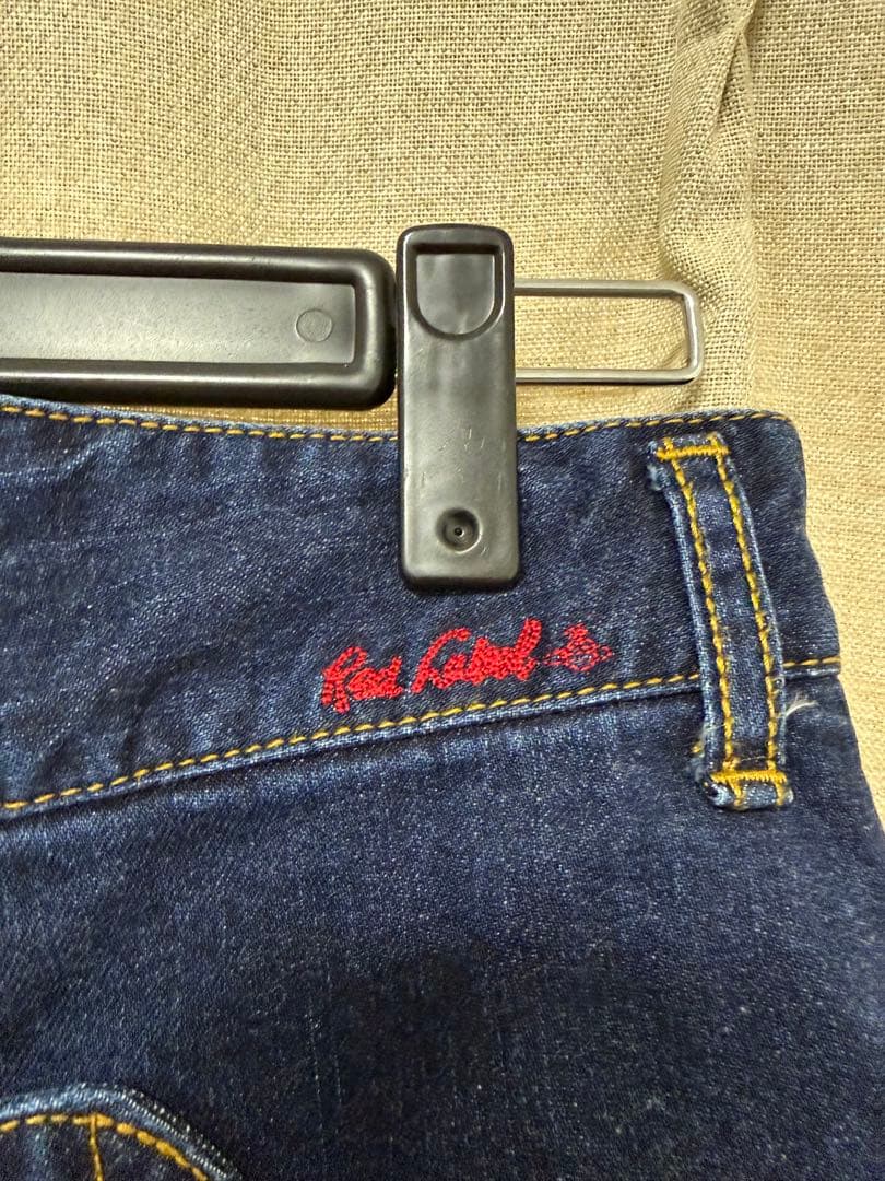 ヴィヴィアンウエストウッド　レッドレーベル　ダークブルー デニム ワイドパンツ