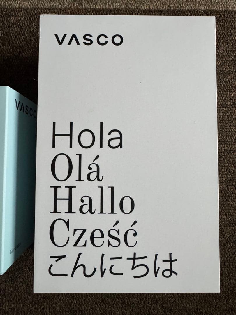新品未使用Vasco Translator V4 翻訳機　専用ケース・フィルム付