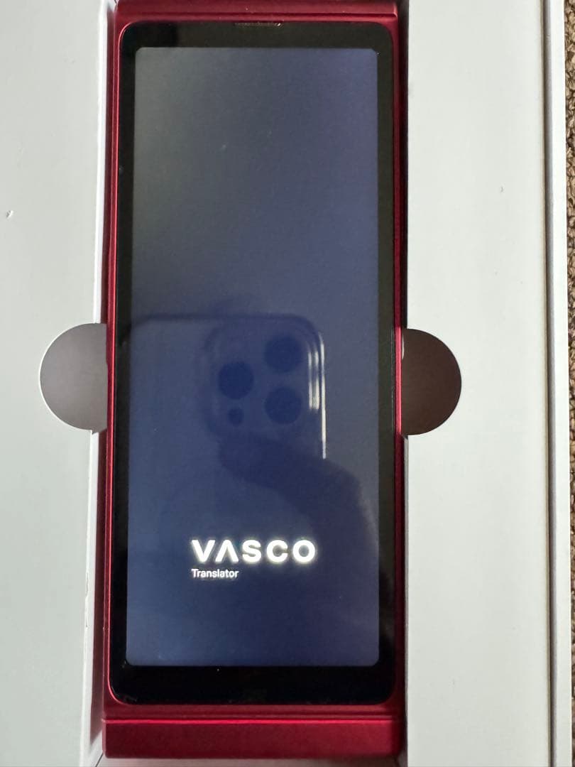 新品未使用Vasco Translator V4 翻訳機　専用ケース・フィルム付