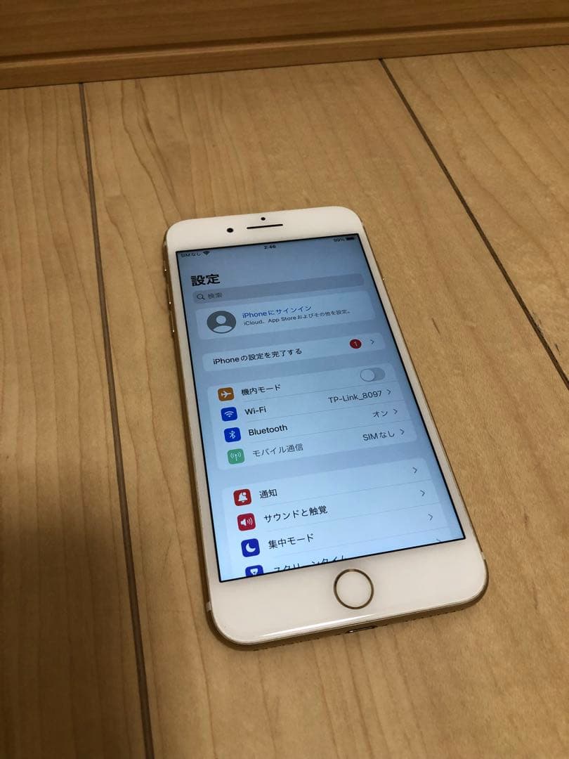 美品 iPhone7 plus 128GB ローズゴールド
