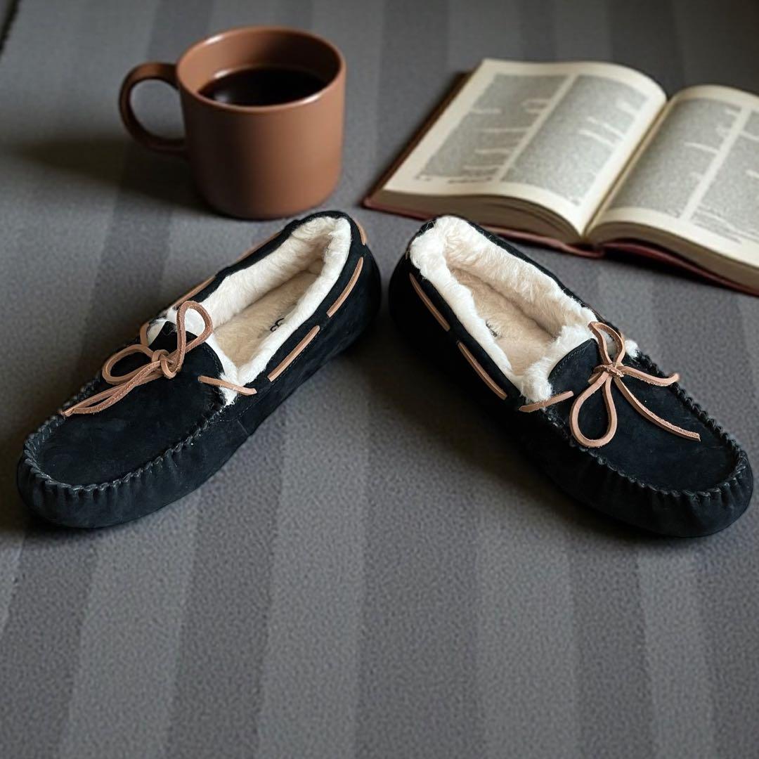 UGG アグ DAKOTA 5612BLK モカシン ブラック 26 美品
