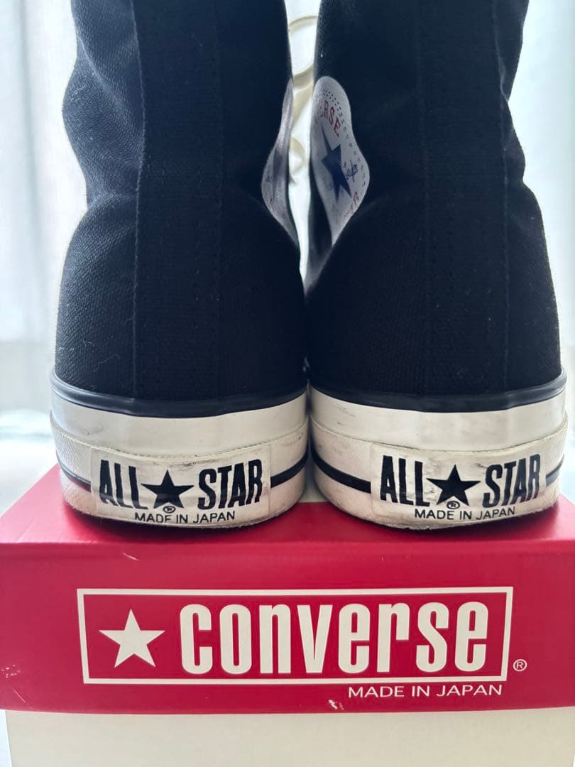 CONVERSE ALLSTAR HIブラック 日本製28センチ