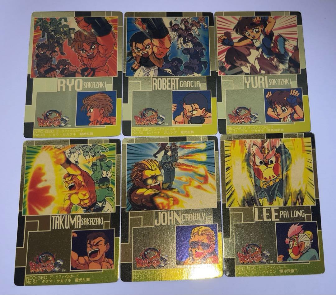 NEOGEOデータファイルカード 全40種 フルコンプ YUU コスモス snk