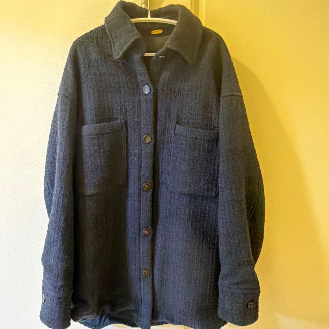 MUSE TWEEDシャツジャケット