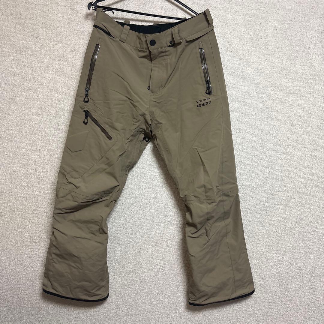 VOLCOM GORE-TEX スノーボードパンツ ベージュ