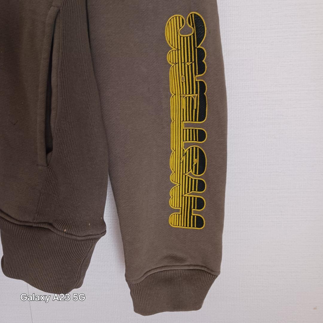 ヒステリックグラマー ガール袖ロゴ ジップアップパーカー FREE ユニセックス