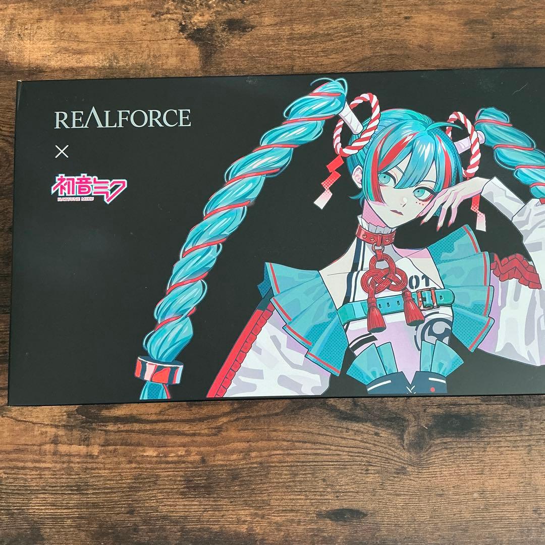 東プレ　REALFORCE GX1 初音ミクコラボカラー 日本語配列　新品