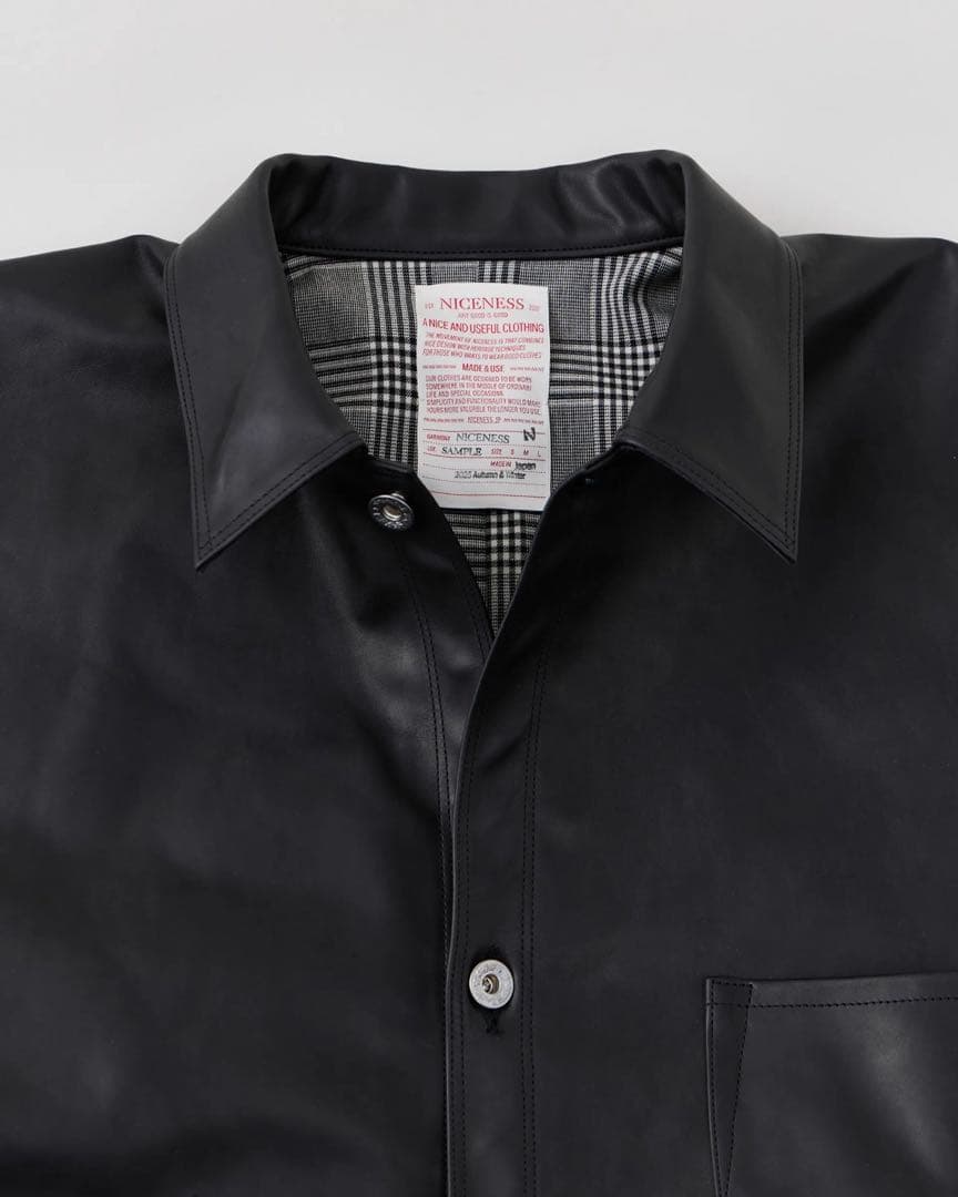 最終価格！NICENESS GUNN OILED LEATHER TRUCKER